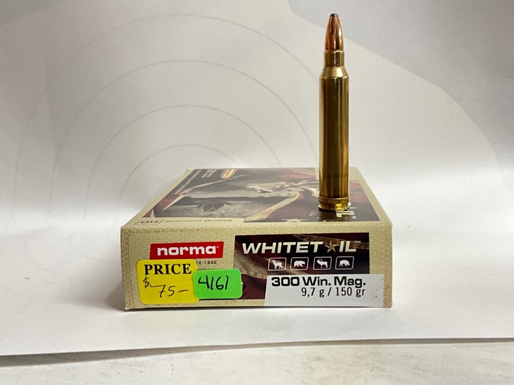 300 Winchester Magnum by Norma 150gr SP-img-0