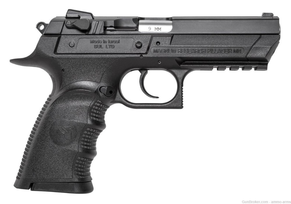 Magnum Research Baby Desert Eagle III 9mm Luger 4.43" 10 Rds BE99003RL-img-1