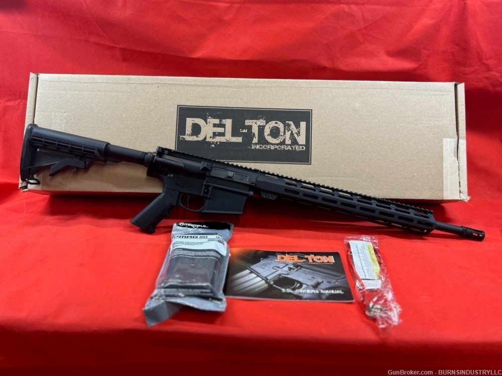 Del-Ton Alpha AR10 308 16" Delton Alpha Del-Ton AR10 OR3FTH18M-img-0