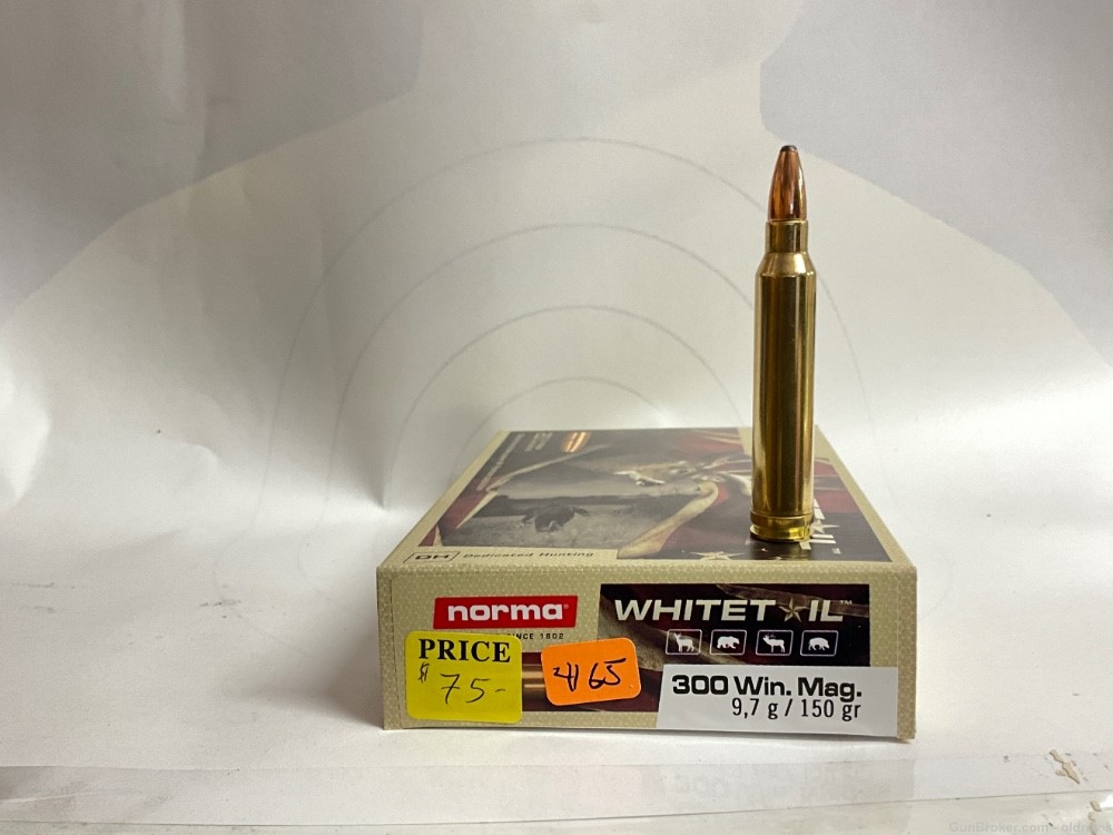 300 Winchester Magnum 150 Grain SP by Norma-img-0