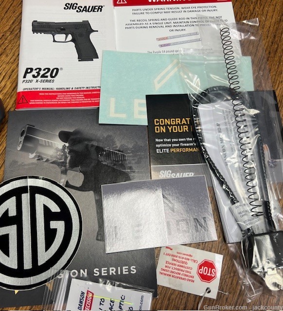 Sig, P320 , X5, Legion, 9mm, 8 mags,Case/Papers-img-11