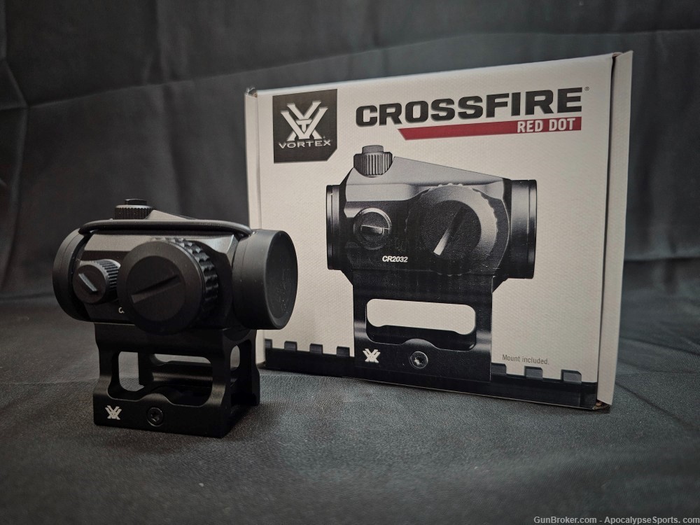 Vortex Crossfire 2 MOA Vortex-Crossfire Red Dot-img-0