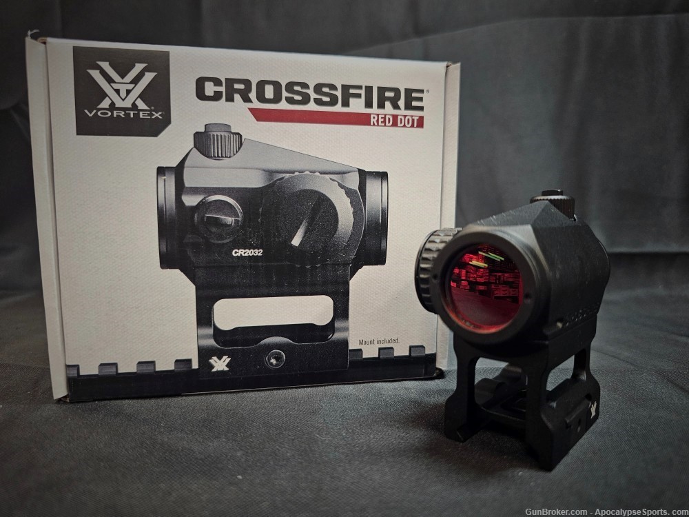 Vortex Crossfire 2 MOA Vortex-Crossfire Red Dot-img-1