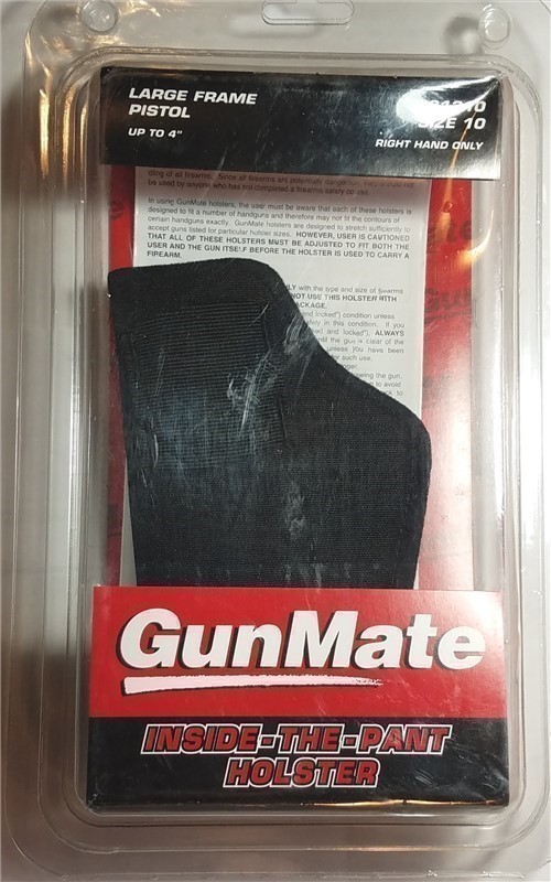 Gunmate IWB holster for 4" bbl large frame pistol-img-0