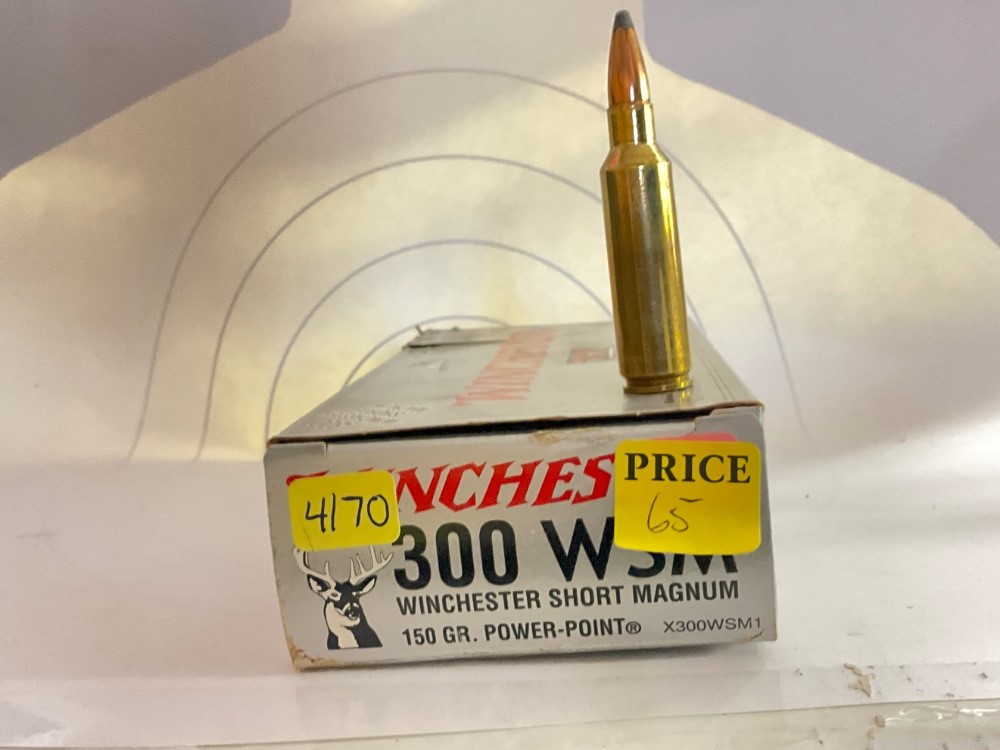 20 rounds 300 WSM 150 Gr Power Point-img-0