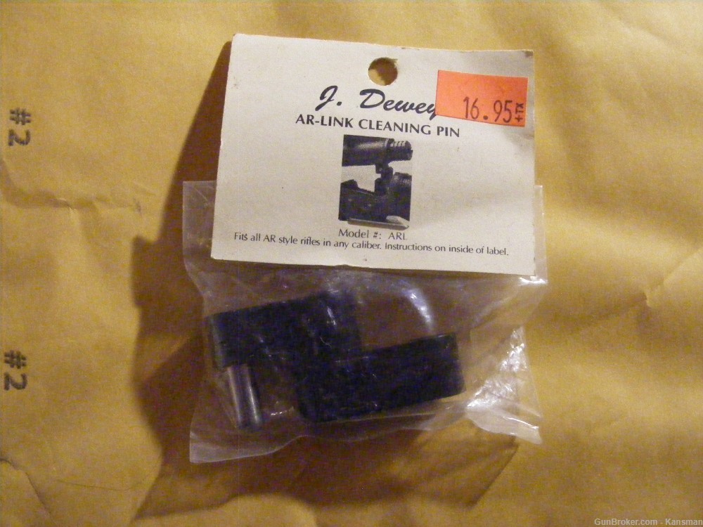 AR-Link Cleaning Pin Tool for AR-15 Rifles Made in USA for J. Dewey-img-0
