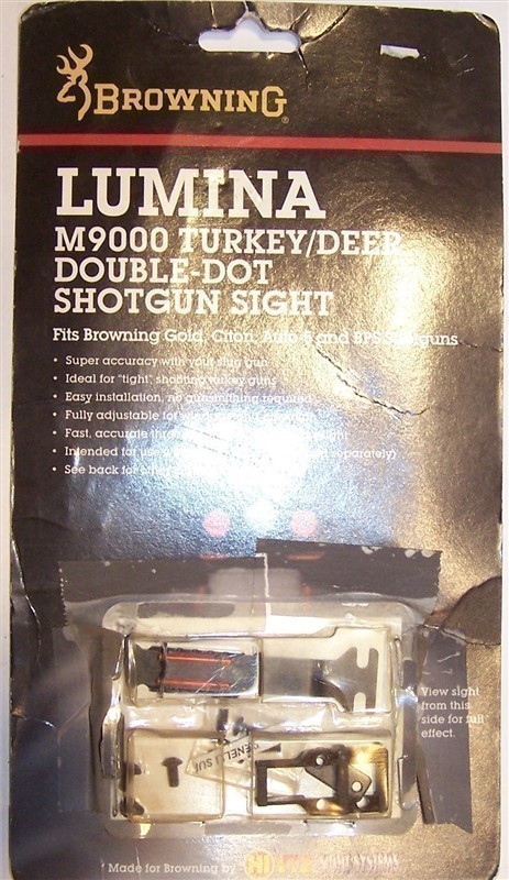 Browning Lumina M9000 Turkey / Deer double dot-img-0