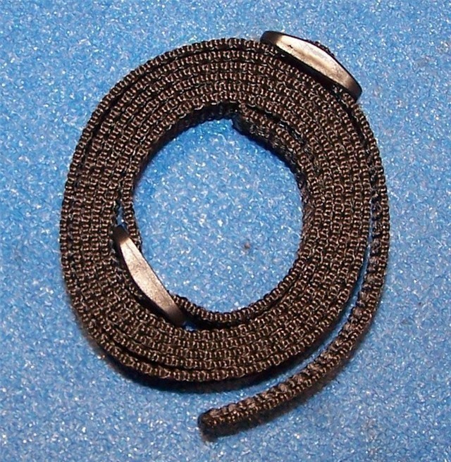 Black web sling, plastic buckels, 1 " x 46"-img-0