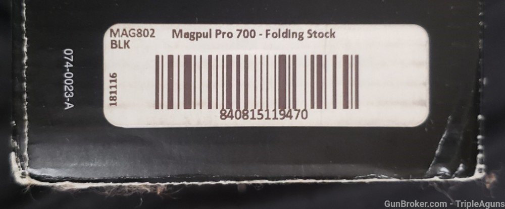 Magpul Pro Remington 700 Chassis short action black MAG802-img-19