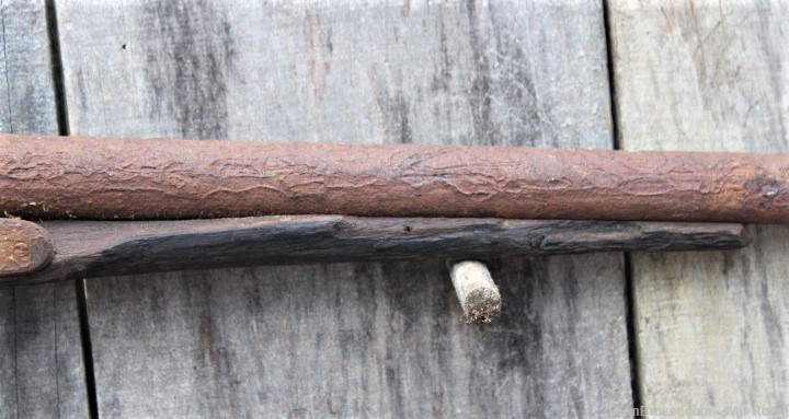 Relic Condition Model 1816 Musket Barrel, Lock and Partial Stock-img-2