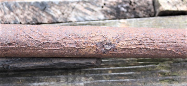 Relic Condition Model 1816 Musket Barrel, Lock and Partial Stock-img-11