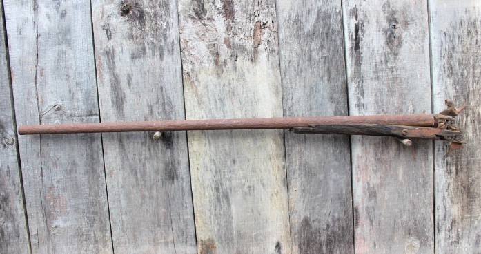 Relic Condition Model 1816 Musket Barrel, Lock and Partial Stock-img-4