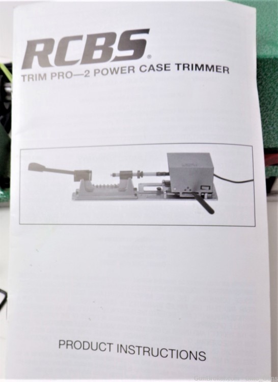 RCBS Trim Pro-2 Powered Case Trimmer .22-.45 Cal + Added Bonuses - Lot of 1-img-6