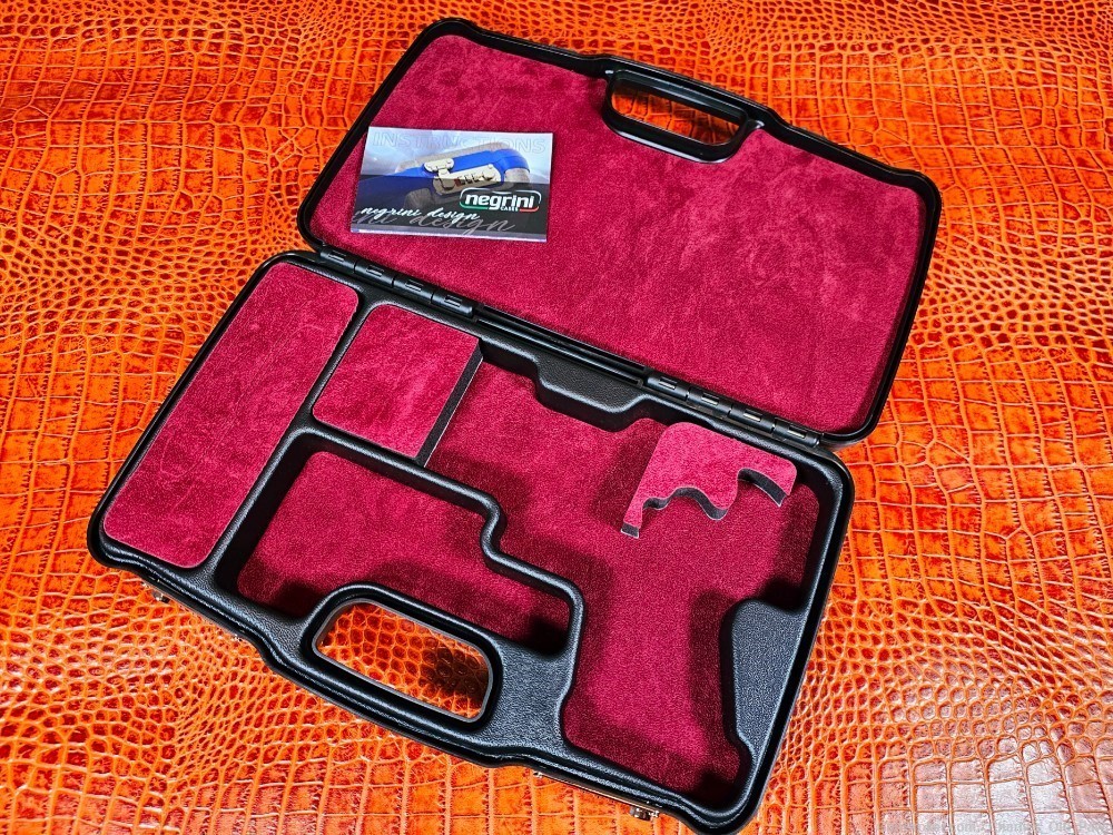 Negrini Hybri Black RMR Ready Handgun Case Fits P226 Mastershop Pistols-img-2