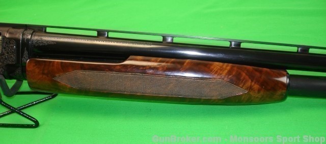 Winchester Model 12 Trap, Gold Engraved, 1926-img-5