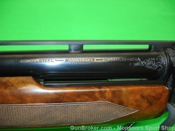 Winchester Model 12 Trap, Gold Engraved, 1926-img-10