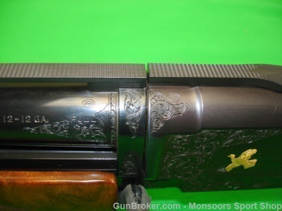 Winchester Model 12 Trap, Gold Engraved, 1926-img-11