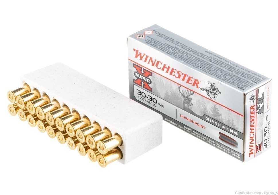 20rds Winchester Super X™ 30-30 WIN 170gr Power-Point JSP X30303 FAST SHIP-img-2