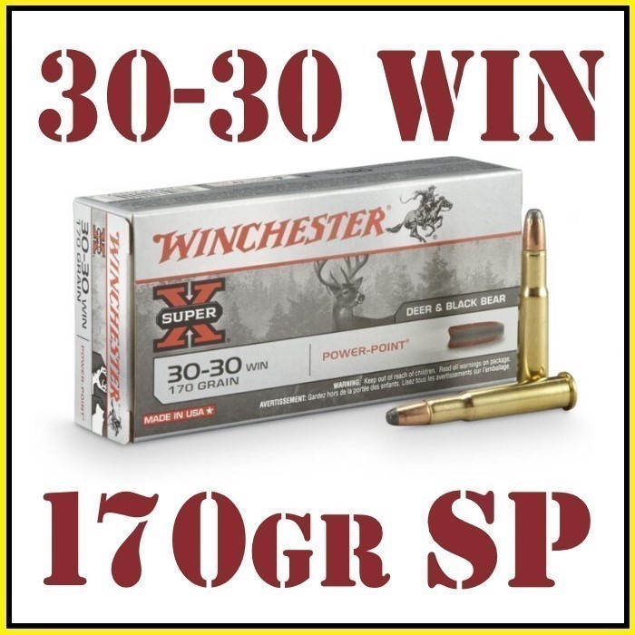 20rds Winchester Super X™ 30-30 WIN 170gr Power-Point JSP X30303 FAST SHIP-img-0