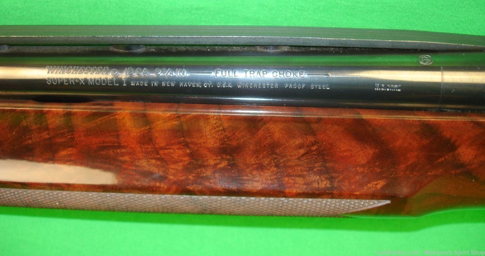 Winchester Super X-1 Trap 12ga/30" Bbl - Herb Orre Barrel Work - 95%-img-9
