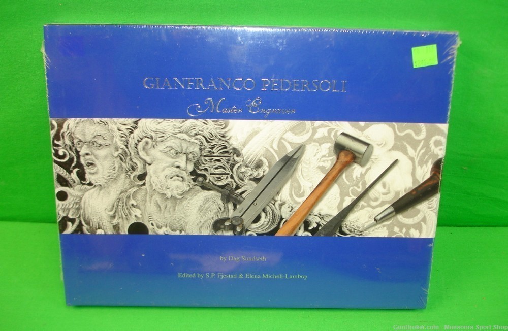 Master Engraver Gianfranco Pedersoli by Blue Book Publications Free Ship/CC-img-0