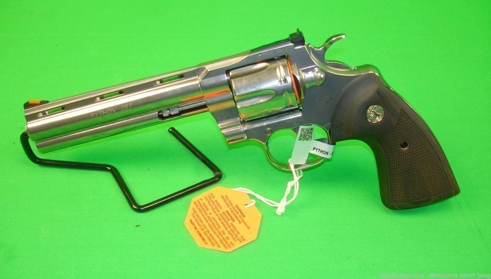 Colt Python .357 Mag 6" Barrel - #SP6WTS - NEW-img-1