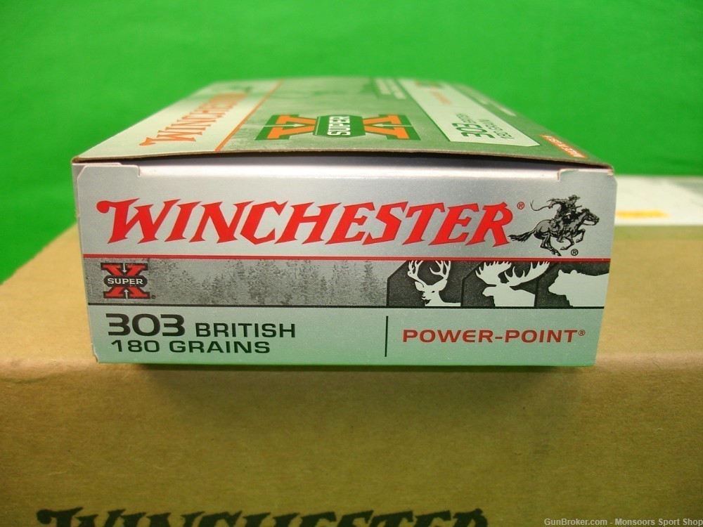 Winchester Power Point .303 British / 180gr - #X303B1 - Free Ship/CC Fees-img-1