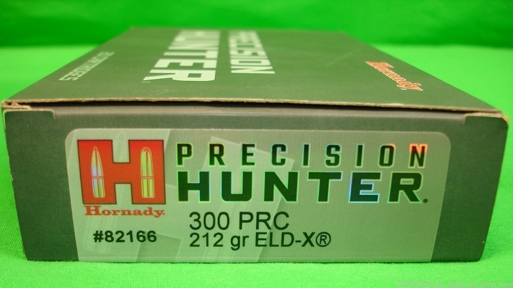 Hornady Precision Hunter Ammo .300 PRC / 212gr ELD-X - 100 Rounds-img-1