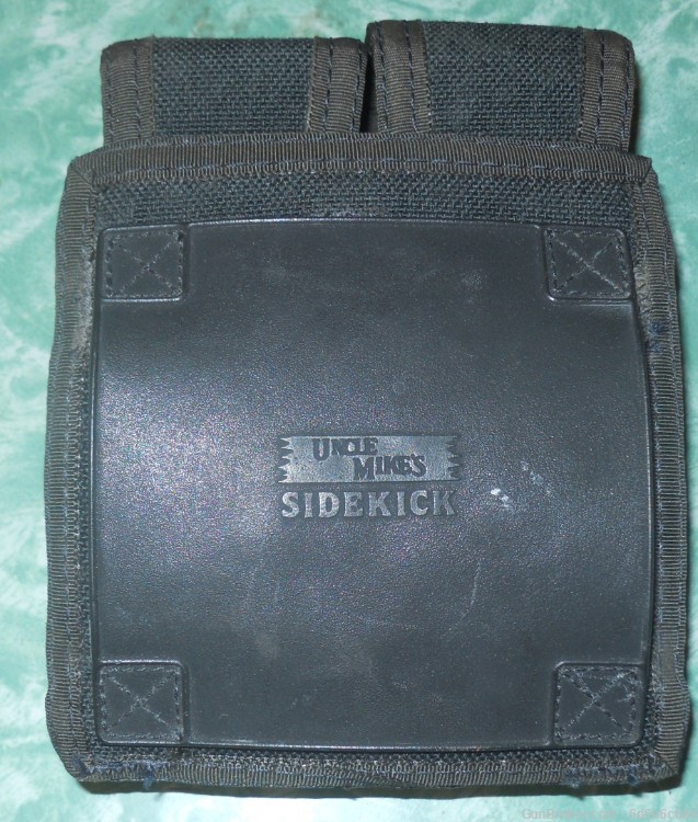 GUNBELT/HOLSTER/MAGAZINE POUCH - Black Uncle Mikes-img-2
