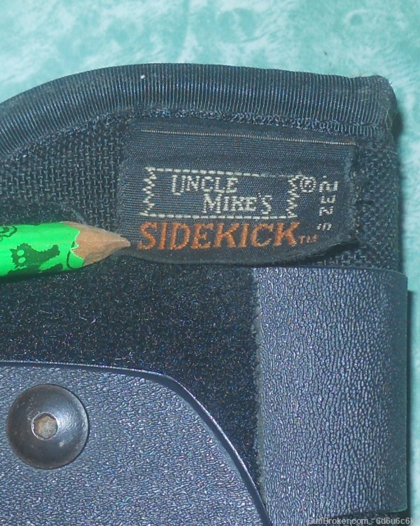 GUNBELT/HOLSTER/MAGAZINE POUCH - Black Uncle Mikes-img-5