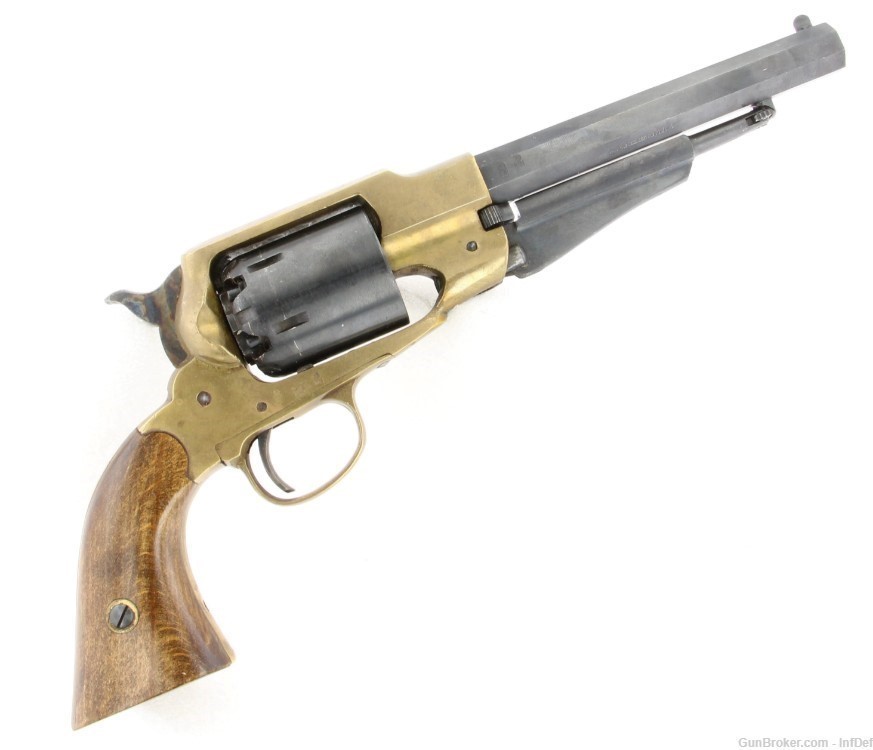 RFIE Italian Made Remington .36 Cal Black Powder Revolver-img-1