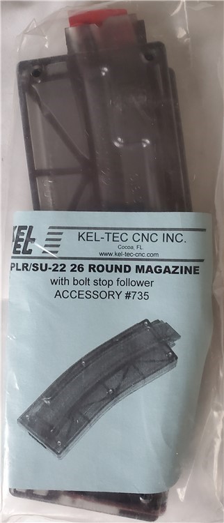 Kel-Tec PLR SU22 Factory MAGAZINE 26-Round 22 LR  NEW!  735-img-0