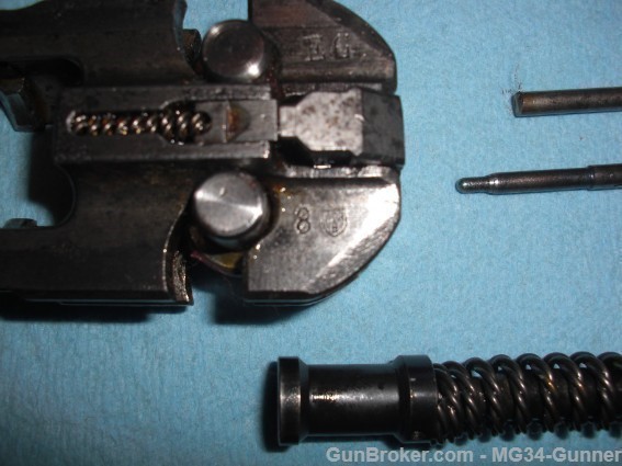 German WWII MG42 Complete Bolt "cra" Excellent -#1-img-6