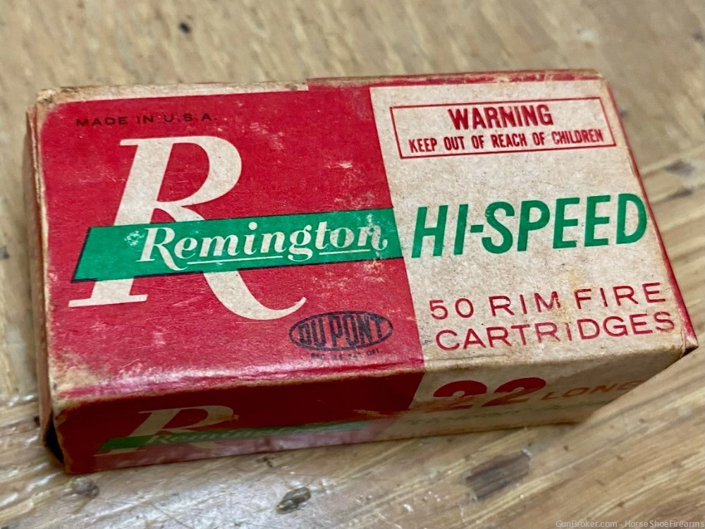 23rd Remington Hi-Speed .22 Long + 2rd Hi-Speed .22LR Vintage-img-0