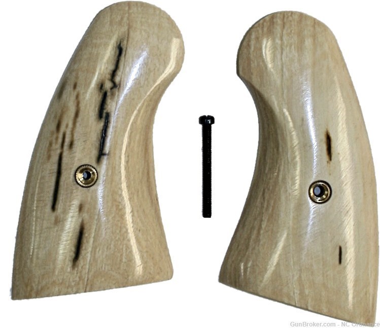 Colt Python or 2021 Anaconda Siberian Mammoth Ivory Grips, Small Panel-img-0