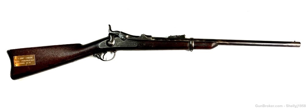 U.S. Springfield Model 1871 Trap-Door .45/70 Single Shot Rifle-img-0