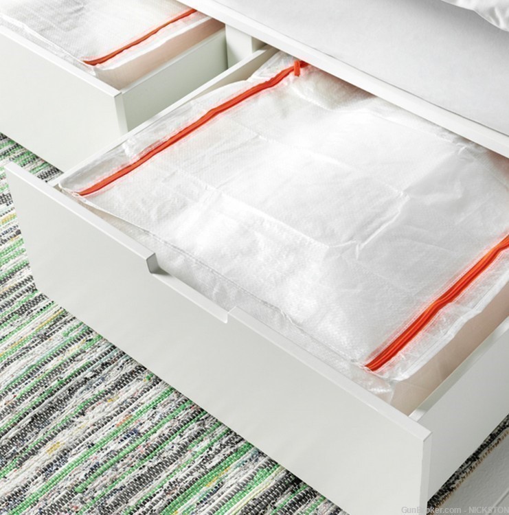 1 Durable Zipper Storage Case Bag for Clothes Shoes Bedlinen Accessories-img-2