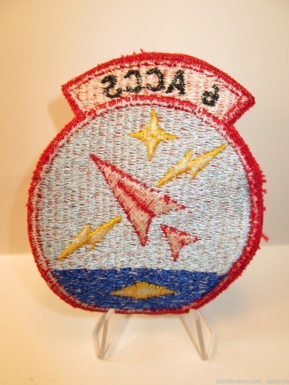 U.S.A.F. Vintage 6th AIRBORNE COMMAND AND CONTROL SQUADRON patch-img-1