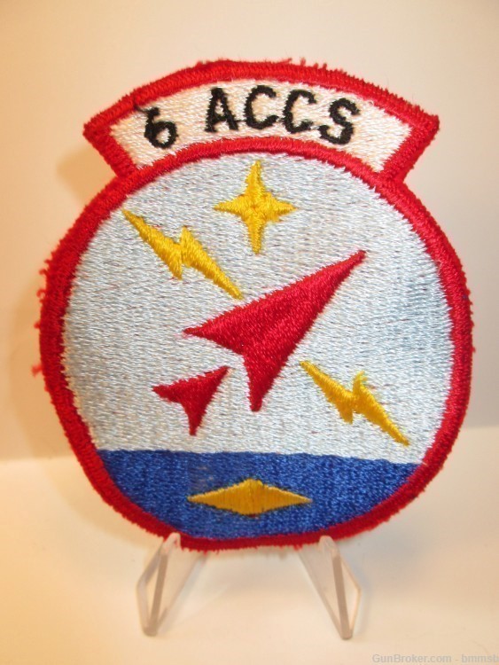 U.S.A.F. Vintage 6th AIRBORNE COMMAND AND CONTROL SQUADRON patch-img-0