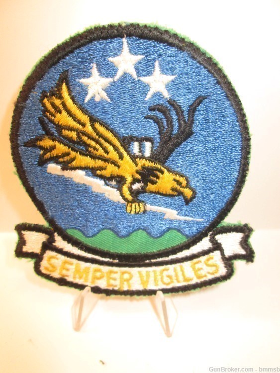 Vintage USAF 965th AEW&C Airborne Early Warning & Control Squadron patch-img-0