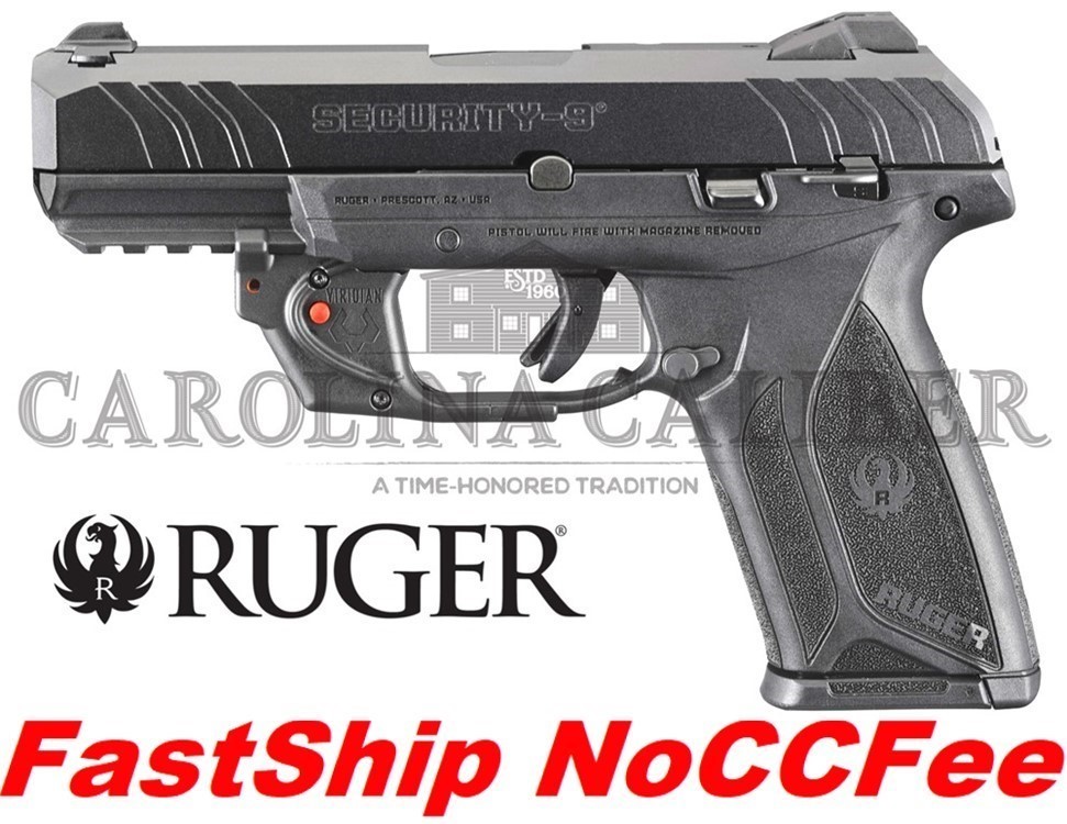 RUGER SECURITY 9 SECURITY-9 WITH LASER 03816-img-0