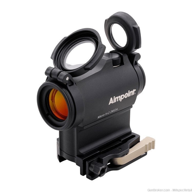 Aimpoint Micro H-2 - 2.0 MOA Red Dot Sight LRP Mount w/ 39mm Spacer 200211-img-0