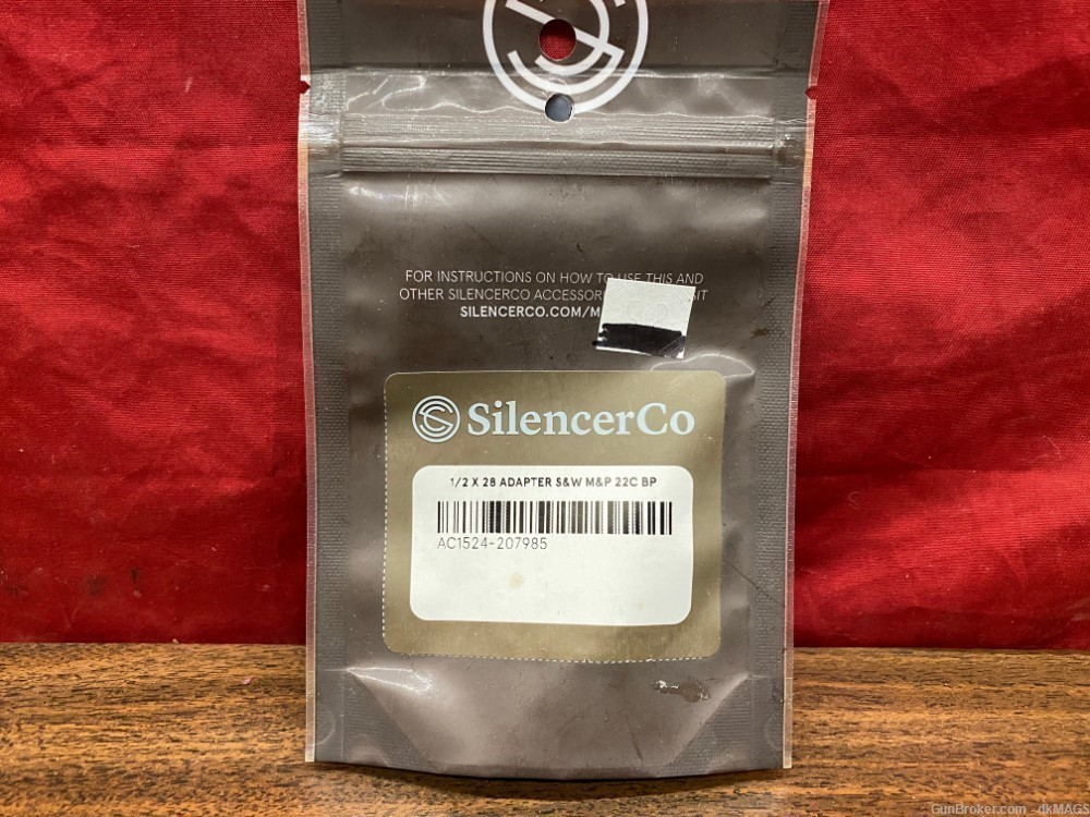 SilencerCo 1/2x28 Adapter for S&W M&P 22C-img-2