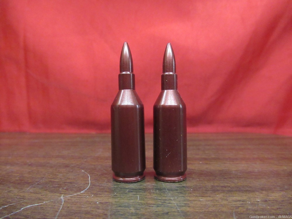 2 Two Packs of 223 WSSM A-Zoom Snap Caps Dummy Rounds-img-6
