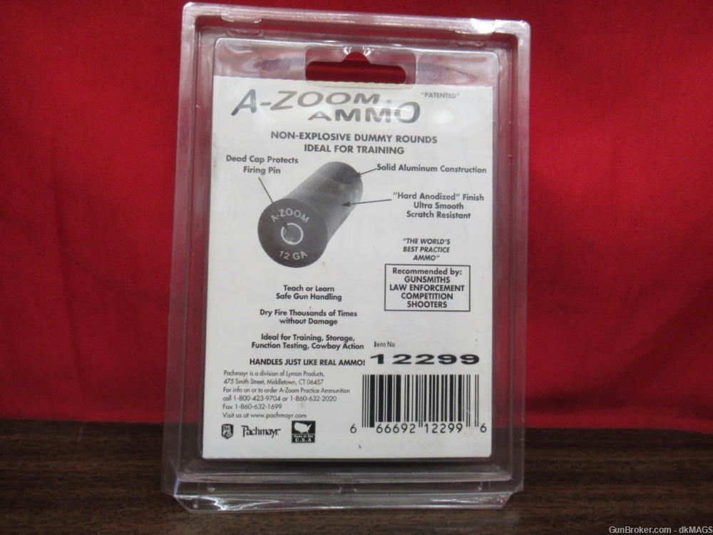 2 Two Packs of 223 WSSM A-Zoom Snap Caps Dummy Rounds-img-3