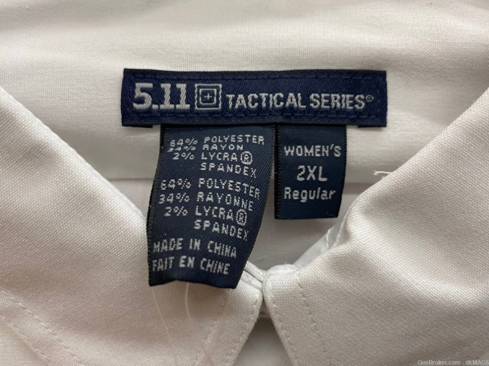 5.11 Tactical Series Women's 2XL Tactical Button Down Long Sleeve Shirt-img-2
