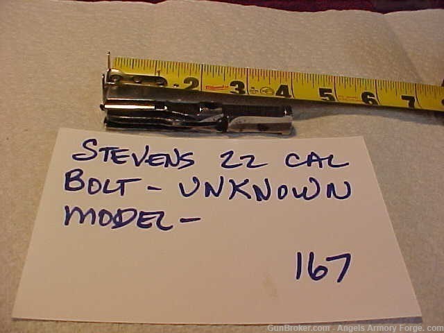 Stevens 22 Cal Rifle Bolt -img-0