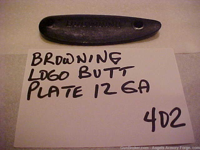 Browning Logo Butt Plate-img-0