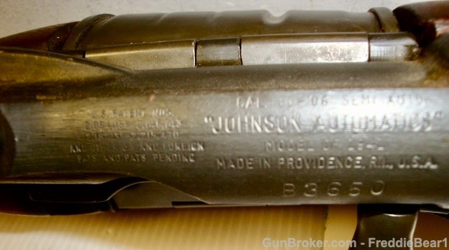 Johnson Automatics Mfg. Co. 1941 Rifle .30-06 WWII -img-14