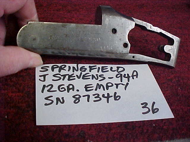 Springfield Stevens Model 94A 12 Ga Empty Receiver-img-0